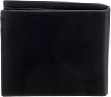 Armani Exchange Essential-portemonnee voor heren, eenvoudige logoprint, zwarte herenportemonnee Naty Shop