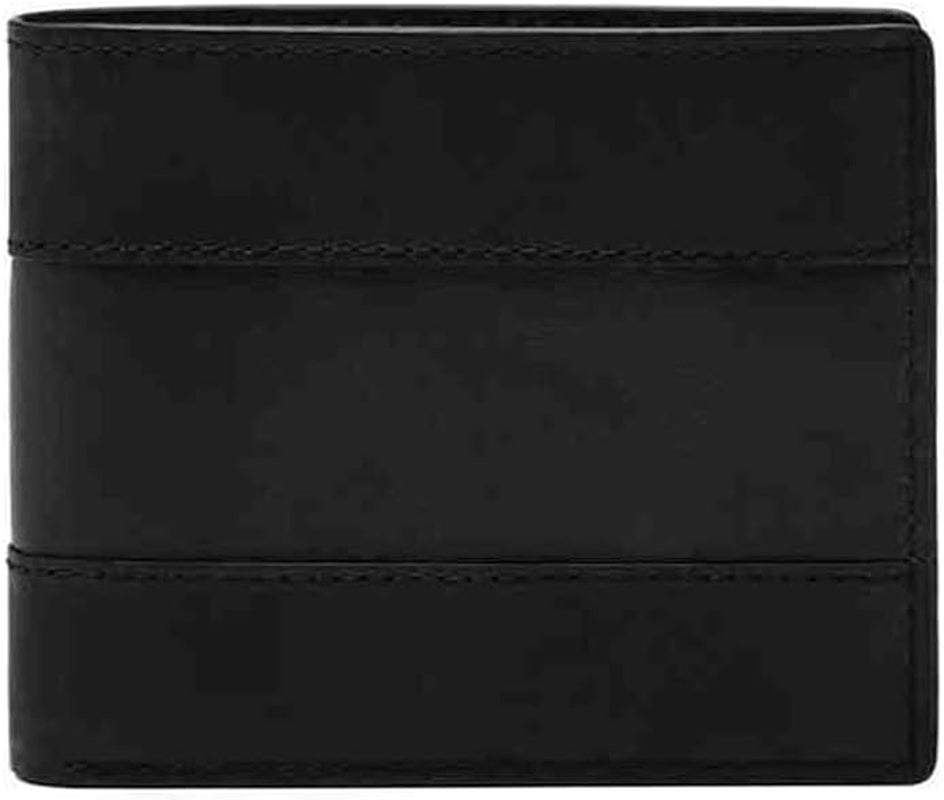 Fossil Herenportemonnee Naty Shop Herenportemonnee Everett Zwart