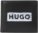HUGO Herenportemonnee Brock_8cc, Zwart1 Naty Shop Herenportemonnee Standaardtitel