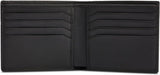 HUGO Tibby 8cc-herenportemonnee van nappaleer met zwart logo Stck Herenportemonnee Naty Shop