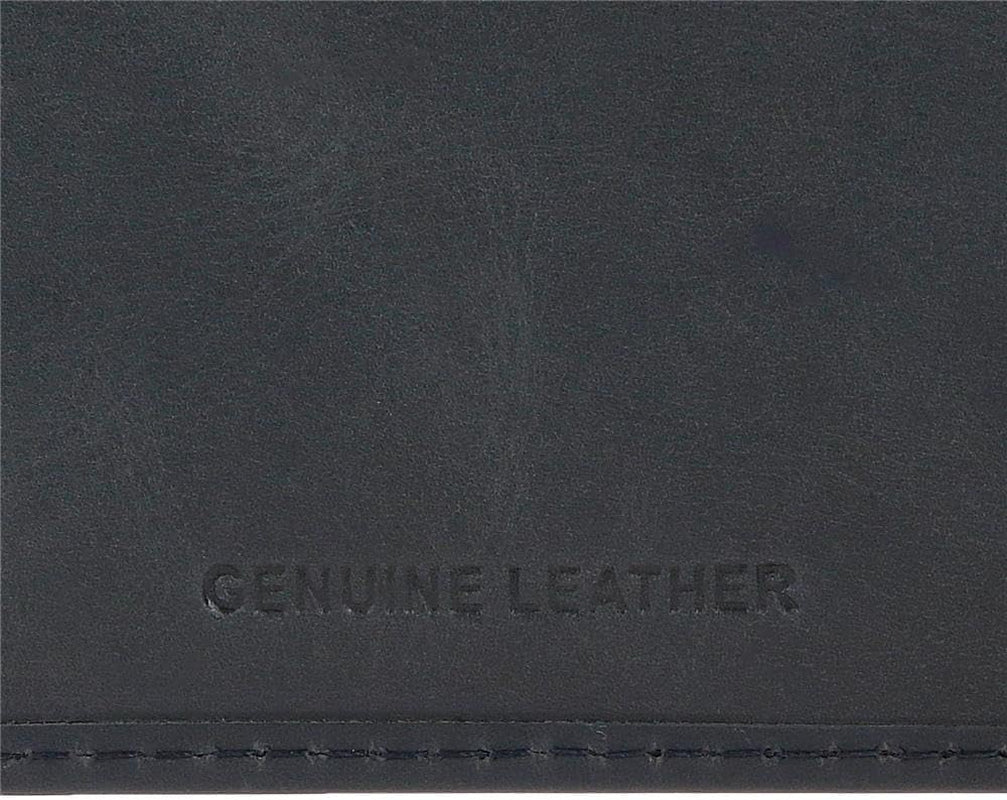 Pepe Jeans Herenportemonnee Blauw 11,5 x 8 x 1 cm Lederen RFID-beschermde portemonnee met muntvak Herenportemonnee Naty Shop