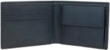 Pepe Jeans Herenportemonnee Blauw 11,5 x 8 x 1 cm Lederen RFID-beschermde portemonnee met muntvak Herenportemonnee Naty Shop