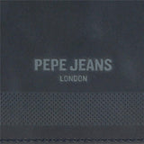 Pepe Jeans Herenportemonnee Blauw 11,5 x 8 x 1 cm Lederen RFID-beschermde portemonnee met muntvak Herenportemonnee Naty Shop