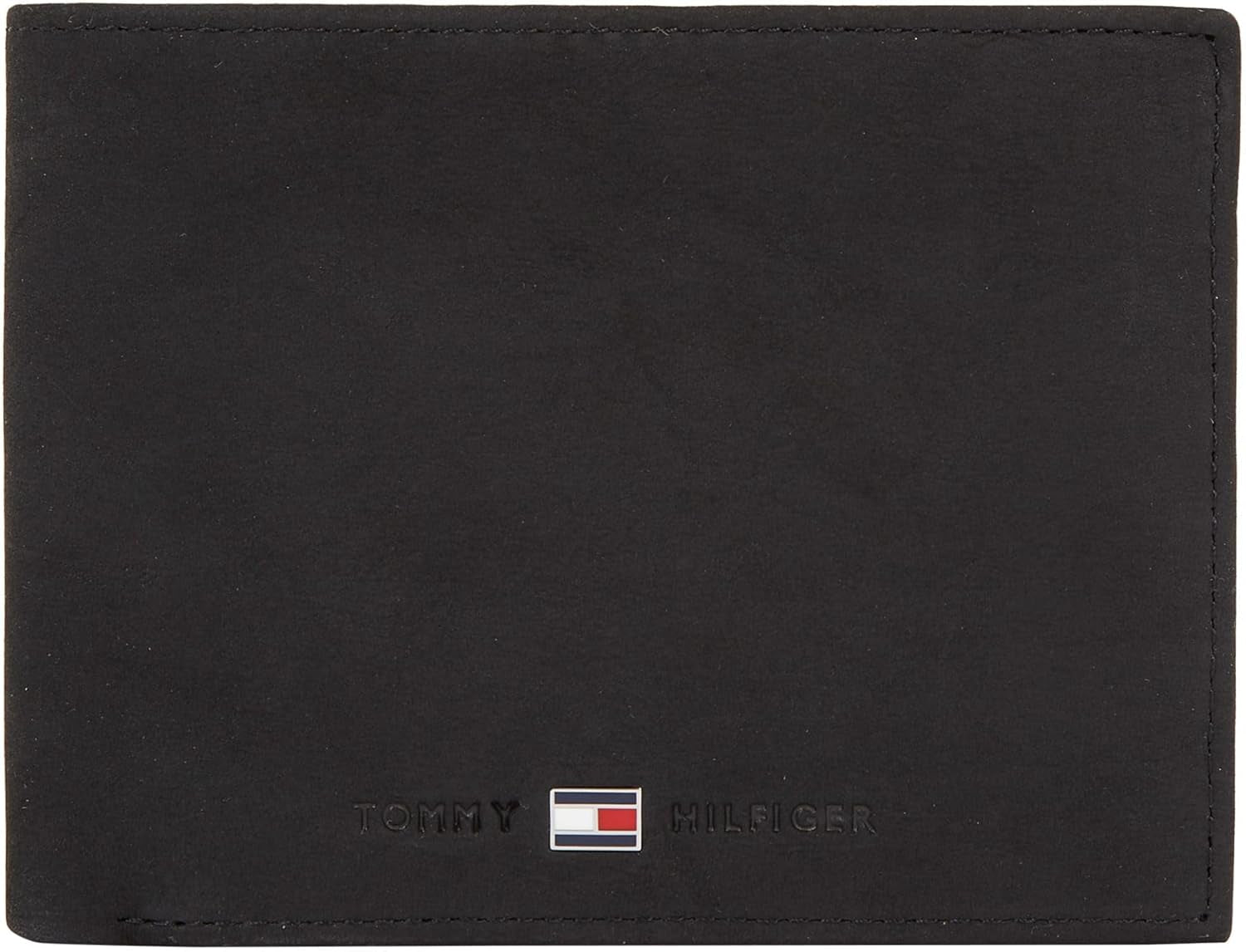 Tommy Hilfiger Johnson Herenportemonnee met muntzakje Naty Shop Herenportemonnee Zwart