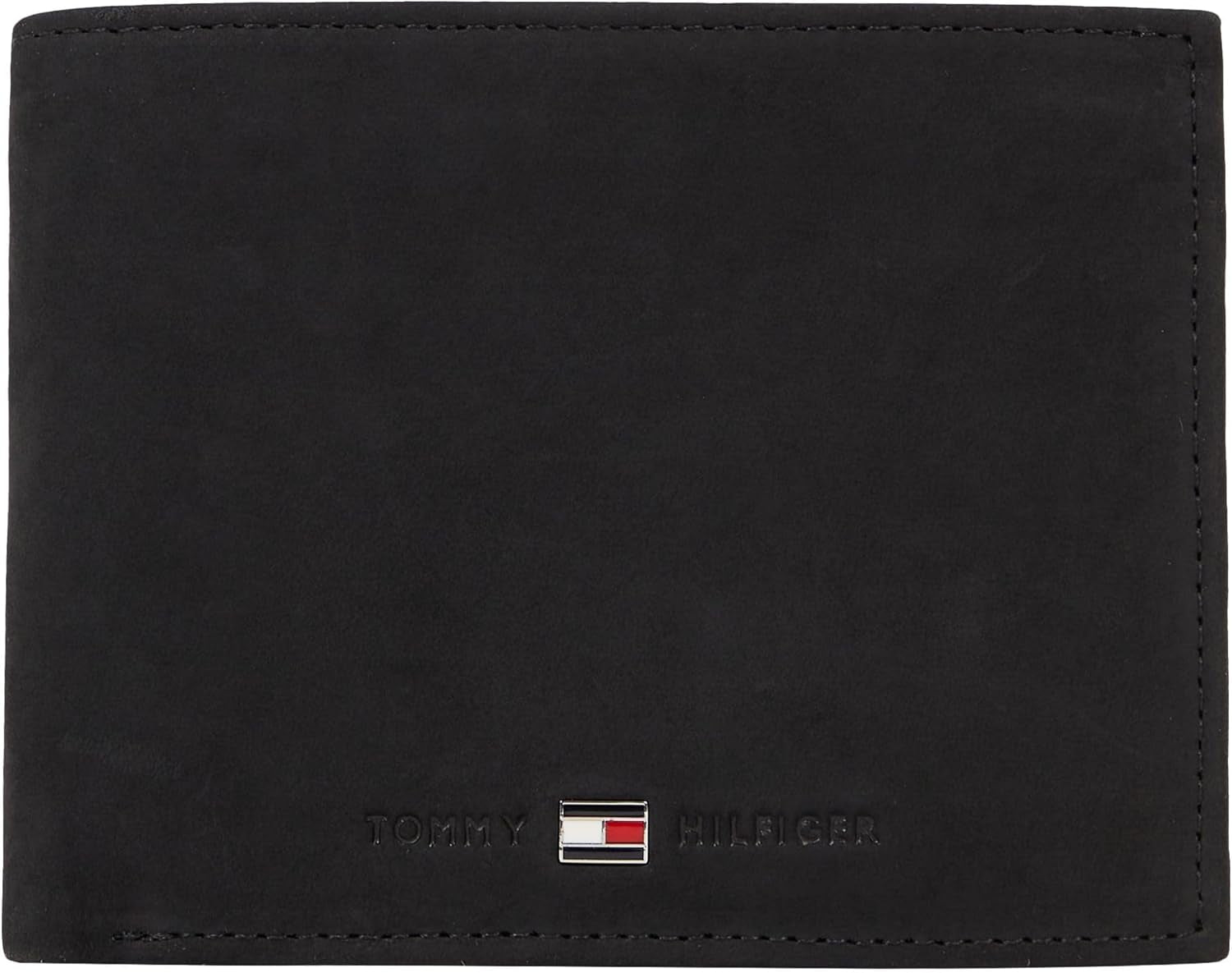 Tommy Hilfiger Johnson Herenportemonnee met muntzakje Naty Shop Herenportemonnee Zwart