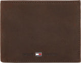 Tommy Hilfiger Johnson Herenportemonnee met muntzakje Herenportemonnee Naty Shop Bruin