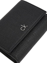 Calvin Klein Daily Medium Trifold Klein damesportemonnee, zwart (Ck Black), levensgrote Naty Shop damesportemonnee