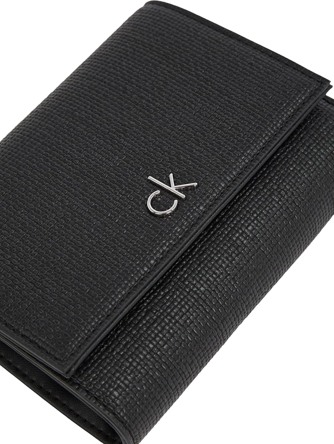 Calvin Klein Daily Medium Trifold Klein damesportemonnee, zwart (Ck Black), levensgrote Naty Shop damesportemonnee