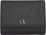 Calvin Klein Daily Medium Trifold Klein-portemonnee voor dames, zwart (Ck Black), levensgrote damesportemonnee Naty Shop standaardtitel