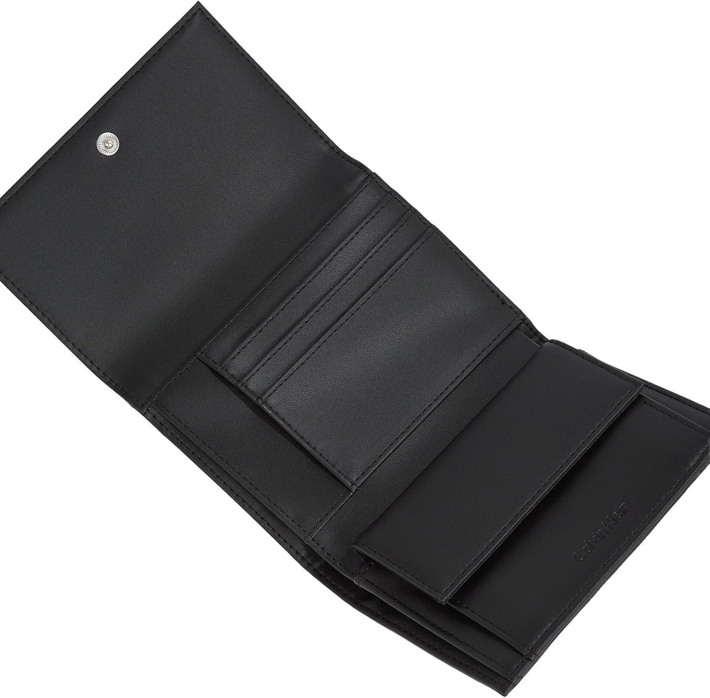 Calvin Klein Daily Medium Trifold Klein damesportemonnee, zwart (Ck Black), levensgrote Naty Shop damesportemonnee