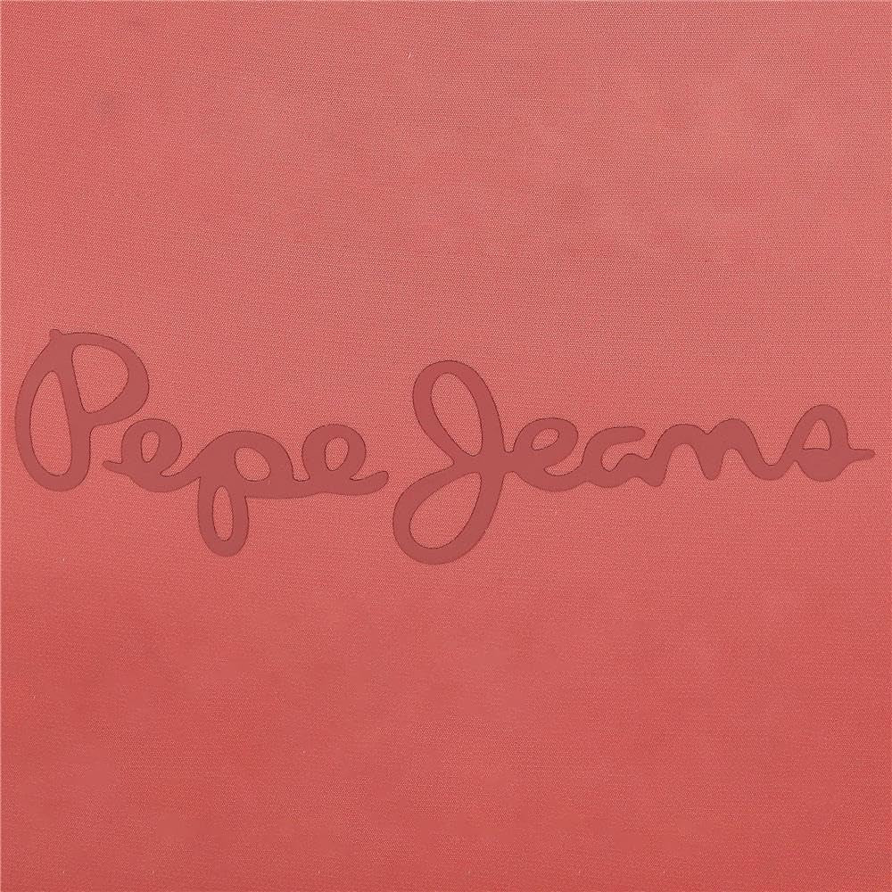 Pepe Jeans Corin portemonnee met kaartvak, roze, 19,5 x 10 x 2 cm, polyester en PU van Joumma Bags, Rosa, one size, portemonnee met kaartvakken Damesportemonnee Naty Shop