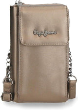 Pepe Jeans Ruby portemonnee, portemonnee, portemonnee, gemaakt van polyester met kunstleren details. Vakken, ritssluitingen. Van Joumma Bags Damesportemonnee Naty Shop Rubin Schoudertas
