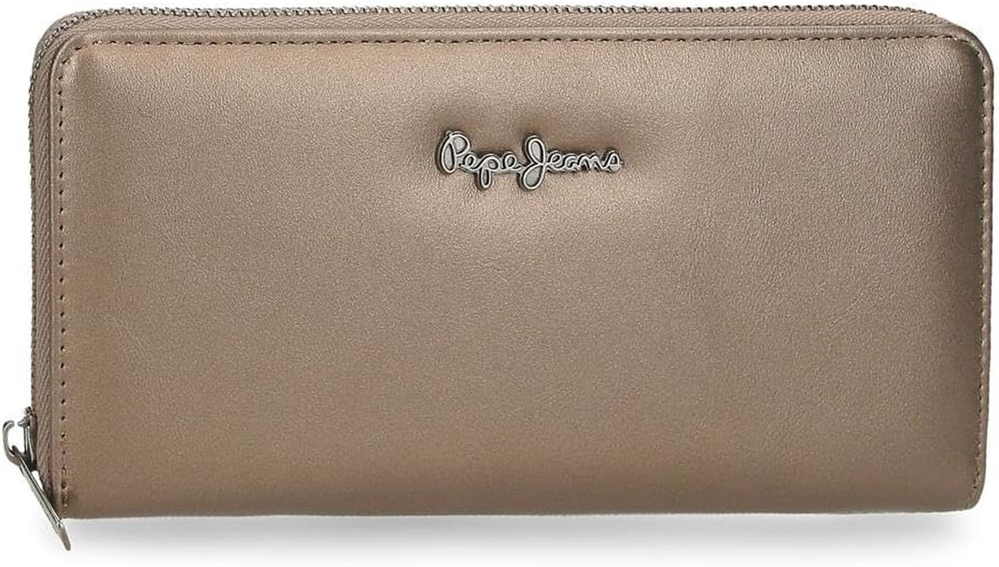 Pepe Jeans Ruby portemonnee, portemonnee, portemonnee, gemaakt van polyester met kunstleren details. Vakken, ritssluitingen. Van Joumma Bags Damesportemonnee Naty Shop Rubin Ruby Portemonnee