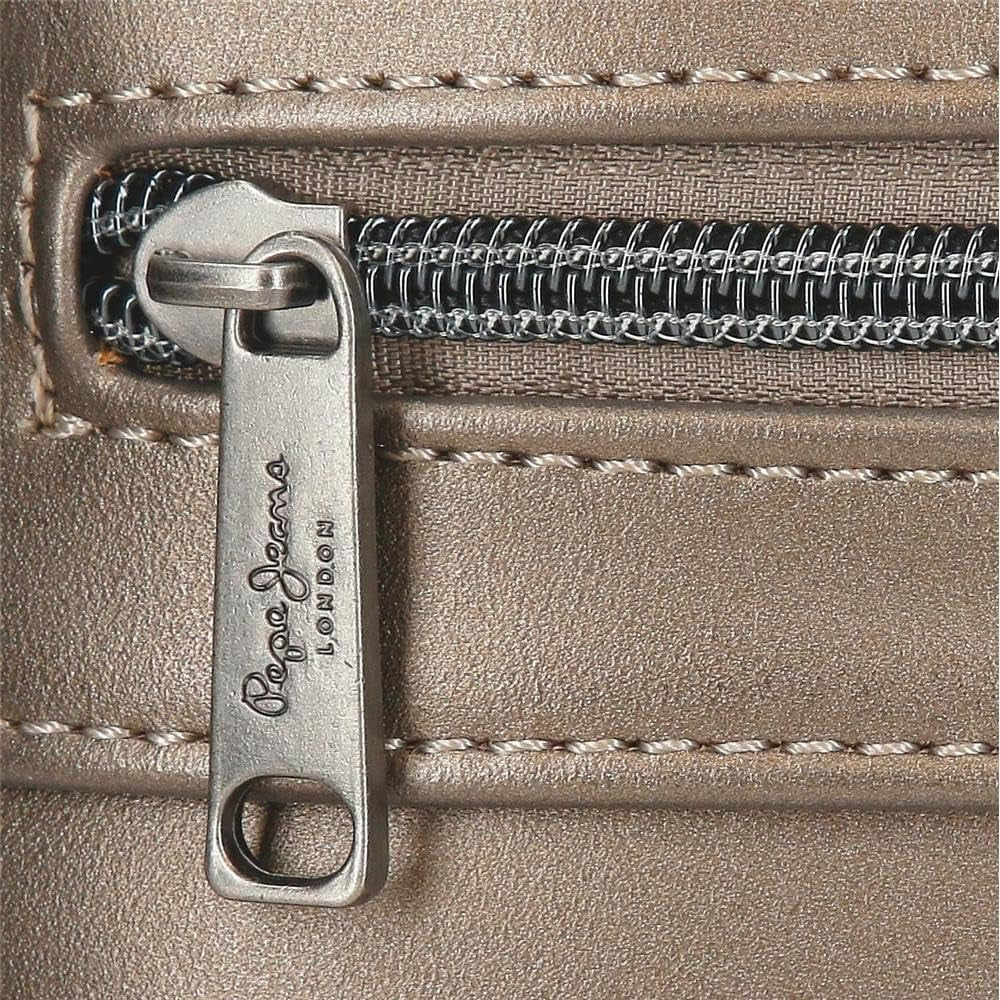 Pepe Jeans Ruby portemonnee, portemonnee, portemonnee, gemaakt van polyester met kunstleren details. Vakken, ritssluitingen. Van Joumma Bags Naty Shop damesportemonnee