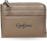 Pepe Jeans Ruby portemonnee, portemonnee, portemonnee, gemaakt van polyester met kunstleren details. Vakken, ritssluitingen. Van Joumma Bags Damesportemonnee Naty Shop Rubin Portemonnee