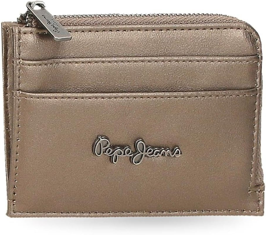 Pepe Jeans Ruby portemonnee, portemonnee, portemonnee, gemaakt van polyester met kunstleren details. Vakken, ritssluitingen. Van Joumma Bags Damesportemonnee Naty Shop Rubin Portemonnee