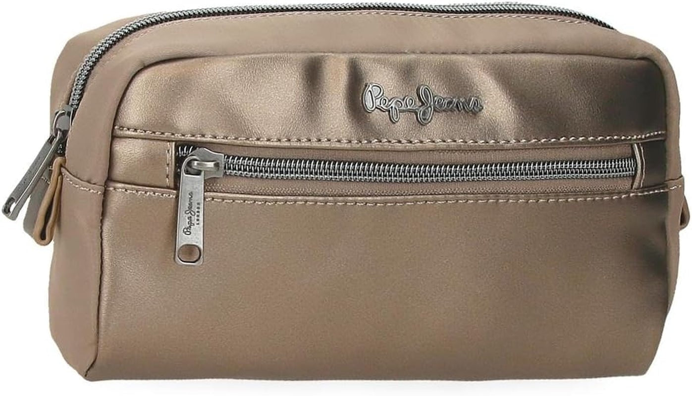 Pepe Jeans Ruby portemonnee, portemonnee, portemonnee, gemaakt van polyester met kunstleren details. Vakken, ritssluitingen. Van Joumma Bags damesportemonnee Naty Shop Rubin kleine toilettas