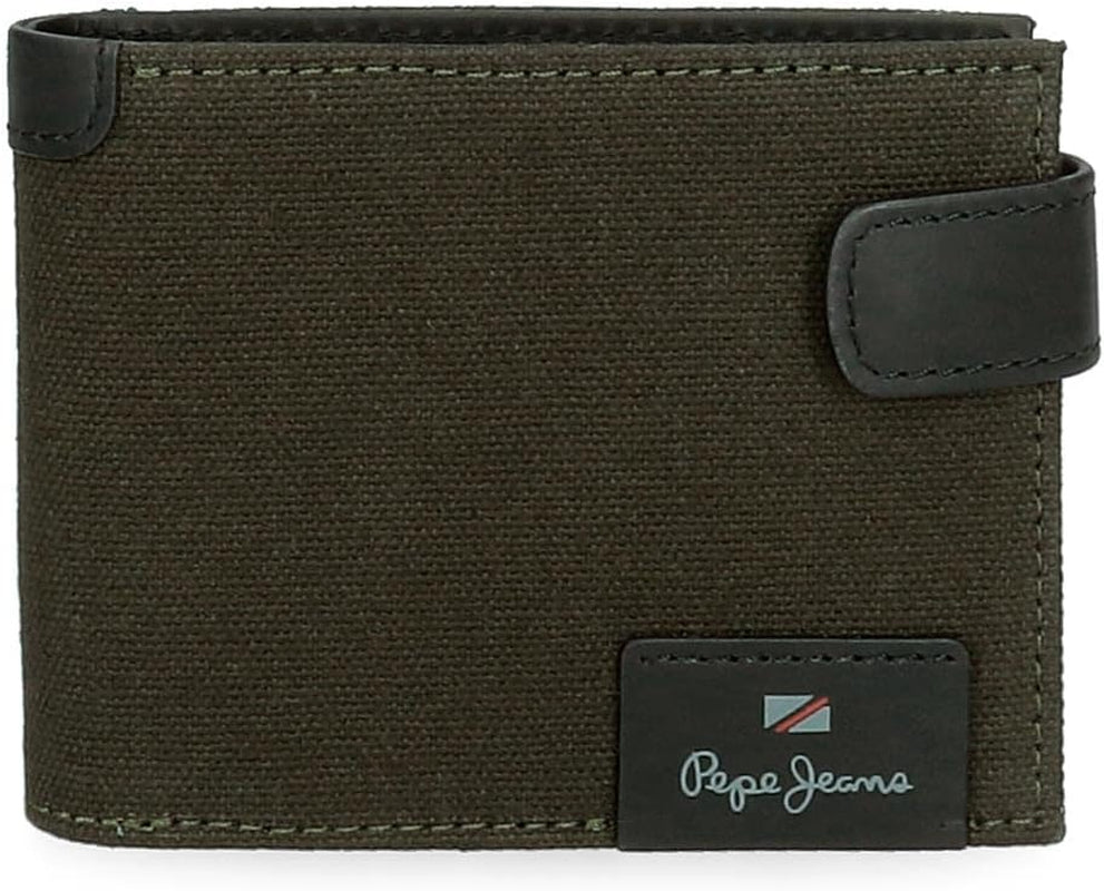Pepe Jeans Hilltop portemonnees portemonnees portemonnees casual leer. Van Joumma Bags Heren Portemonnee Naty Shop Groene Horizontale portemonnee