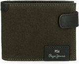 Pepe Jeans Hilltop portemonnees portemonnees portemonnees casual leer. Van Joumma Bags Heren Portemonnee Naty Shop Groene Horizontale portemonnee