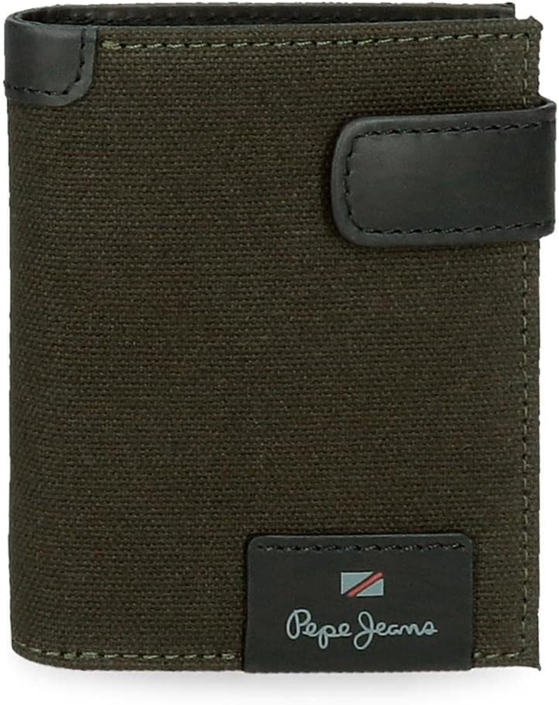 Pepe Jeans Hilltop portemonnees portemonnees portemonnees casual leer. Van Joumma Bags Herenportemonnee Naty Shop Groene Click-portemonnee