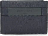 Pepe Jeans Checkbox Koeienhuid Portemonnees Zwart Bruin Blauw Grijs Herenportemonnee Naty Shop Blue Checkbox Portemonnee