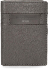 Pepe Jeans Checkbox Zwart Bruin Blauw Grijs Koeienhuid Portemonnees Herenportemonnee Naty Shop Grijze verticale portemonnee
