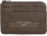 Pepe Jeans Checkbox Koeienhuid Portemonnees Zwart Bruin Blauw Grijs Herenportemonnee Naty Shop Bruine Portemonnee
