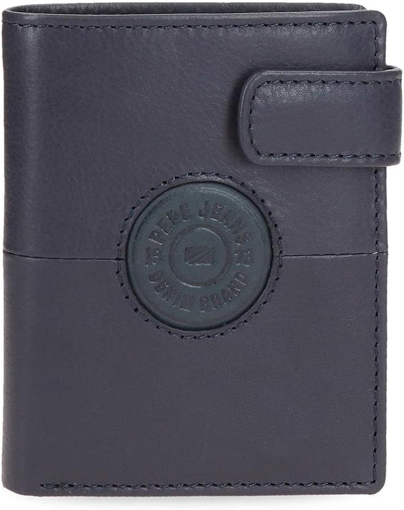 Pepe Jeans Cracker koeienhuid portemonnees en portemonnees, zwart, bruin, groen, verschillende maten herenportemonnee Naty Shop bruine klikportemonnee