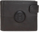 Pepe Jeans Cracker portemonnees en portemonnees van rundleer, zwart, bruin, groen, verschillende maten - Naty Shop
