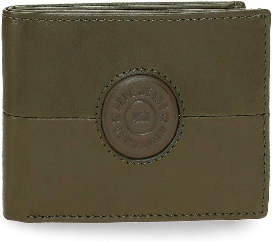 Pepe Jeans Cracker Koeienhuid Portemonnees Zwart Bruin Groen Verschillende maten Naty Shop Herenportemonnee Groen Portemonnee 11