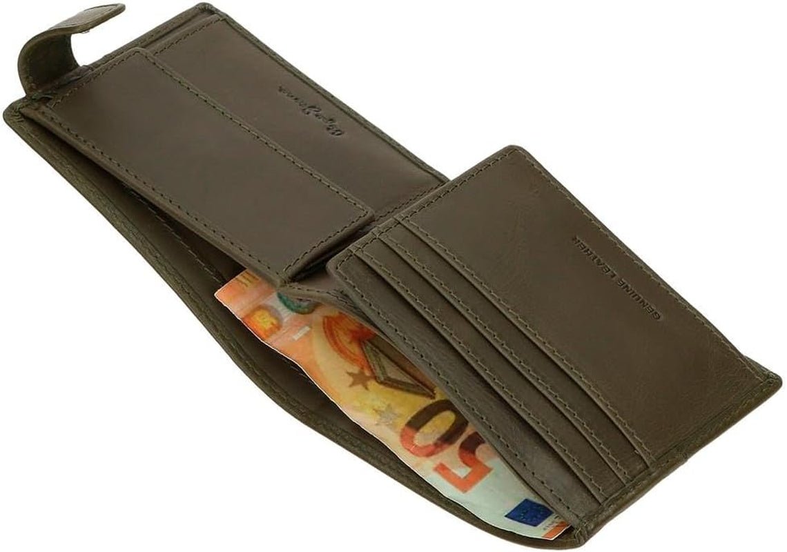 Pepe Jeans Cracker Koeienhuid Portemonnees Zwart Bruin Groen Verschillende maten Herenportemonnee Naty Shop