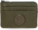 Pepe Jeans Cracker Koeienhuid Portemonnees Zwart Bruin Groen Verschillende maten Herenportemonnee Naty Shop Groene portemonnee