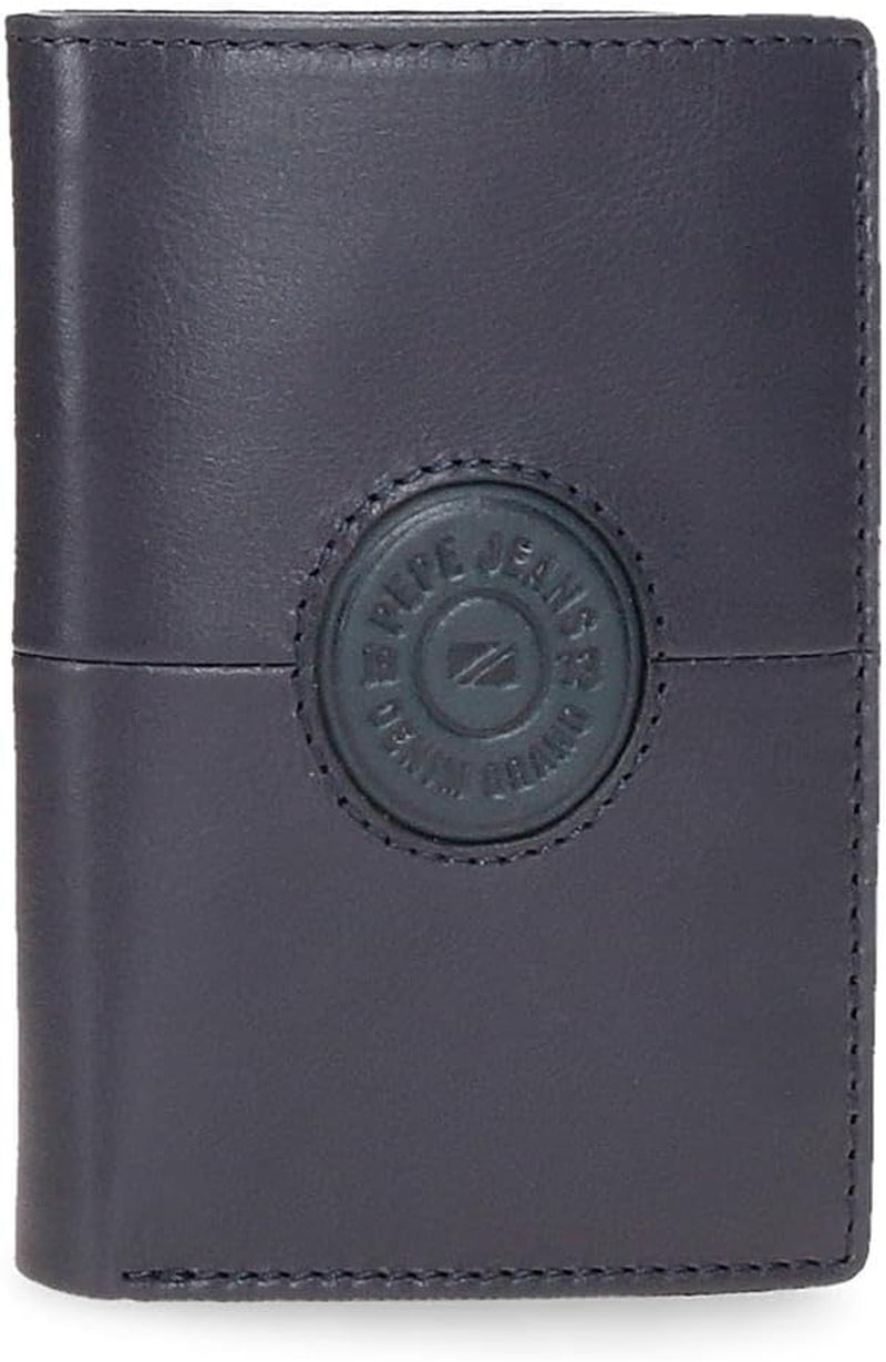 Pepe Jeans Cracker koeienhuid portemonnees en portemonnees, zwart, bruin, groen, verschillende maten herenportemonnee Naty Shop bruine verticale portemonnee