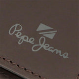 Pepe Jeans Portemonnees en portemonnees van koeienhuid, zwart, bruin, marineblauw, verschillende maten herenportemonnee Naty Shop