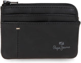 Pepe Jeans Portemonnees en portemonnees van koeienhuid, zwart, bruin, marineblauw, verschillende maten Naty Shop herenportemonnee zwarte portemonnee