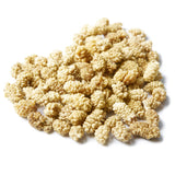 Premium biologische gedroogde (rauwe veganistische) witte moerbeien Morus Alba Mulberry Fruit - Gedroogd fruit zonder toegevoegde suiker uit Turkije - Biologische rauwe witte moerbeien Gedroogd fruit | PureRaw 200g Naty Shop gedehydrateerde producten