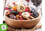 Gedroogde en pitloze biologische pruimen - 500 g. Rauwe ongezwavelde pruimen, zonder toegevoegde suikers of toevoegingen. Ecologische pruimen als aromatisch gedroogd fruit. Pruimen zonder pit. Naty Shop gedehydrateerde producten