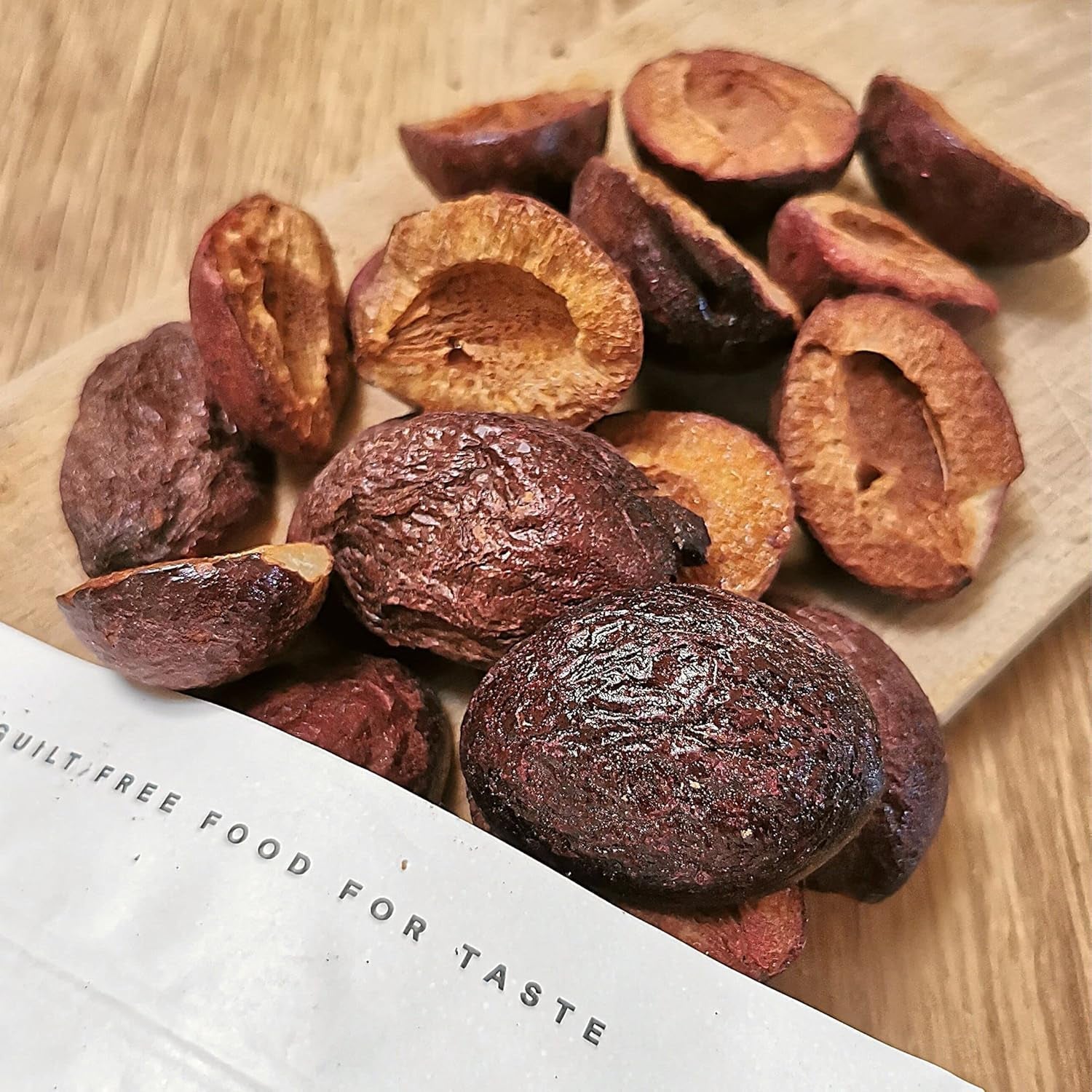 Gevriesdroogde pruimen Gevriesdroogde pruimen 100% natuurlijk | Geen toegevoegde suikers Gezond gevriesdroogd snoepje | Gevriesdroogde pruimen Gevriesdroogd fruit Gevriesdroogd fruit ZingyZoo Gedehydrateerde producten Mijn winkel