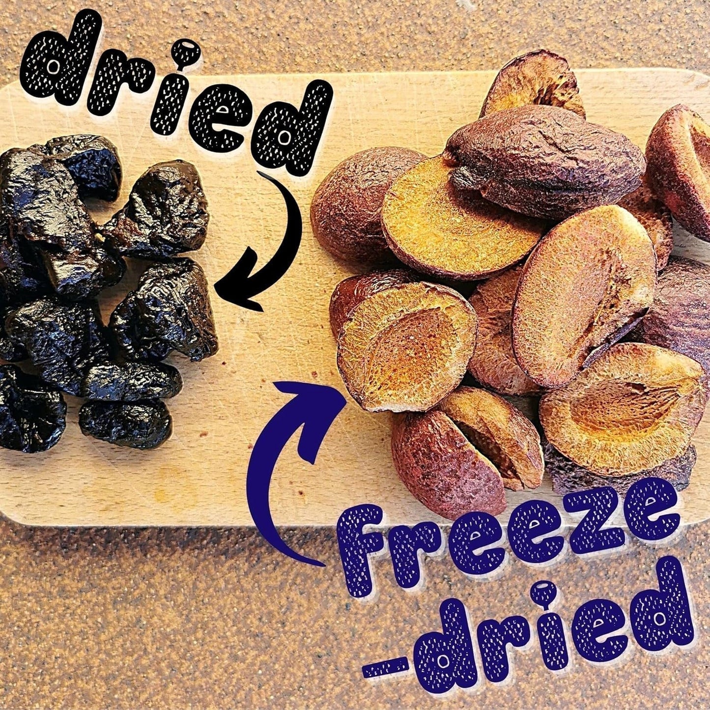 Gevriesdroogde pruimen Gevriesdroogde pruimen 100% natuurlijk | Geen toegevoegde suikers Gezond gevriesdroogd snoepje | Gevriesdroogde pruimen Gevriesdroogd fruit Gevriesdroogd fruit ZingyZoo Gedehydrateerde producten Mijn winkel