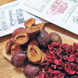 Gevriesdroogde pruimen Gevriesdroogde pruimen 100% natuurlijk | Geen toegevoegde suikers Gezond gevriesdroogd snoepje | Gevriesdroogde pruimen Gevriesdroogd fruit Gevriesdroogd fruit ZingyZoo Gedehydrateerde producten Mijn winkel