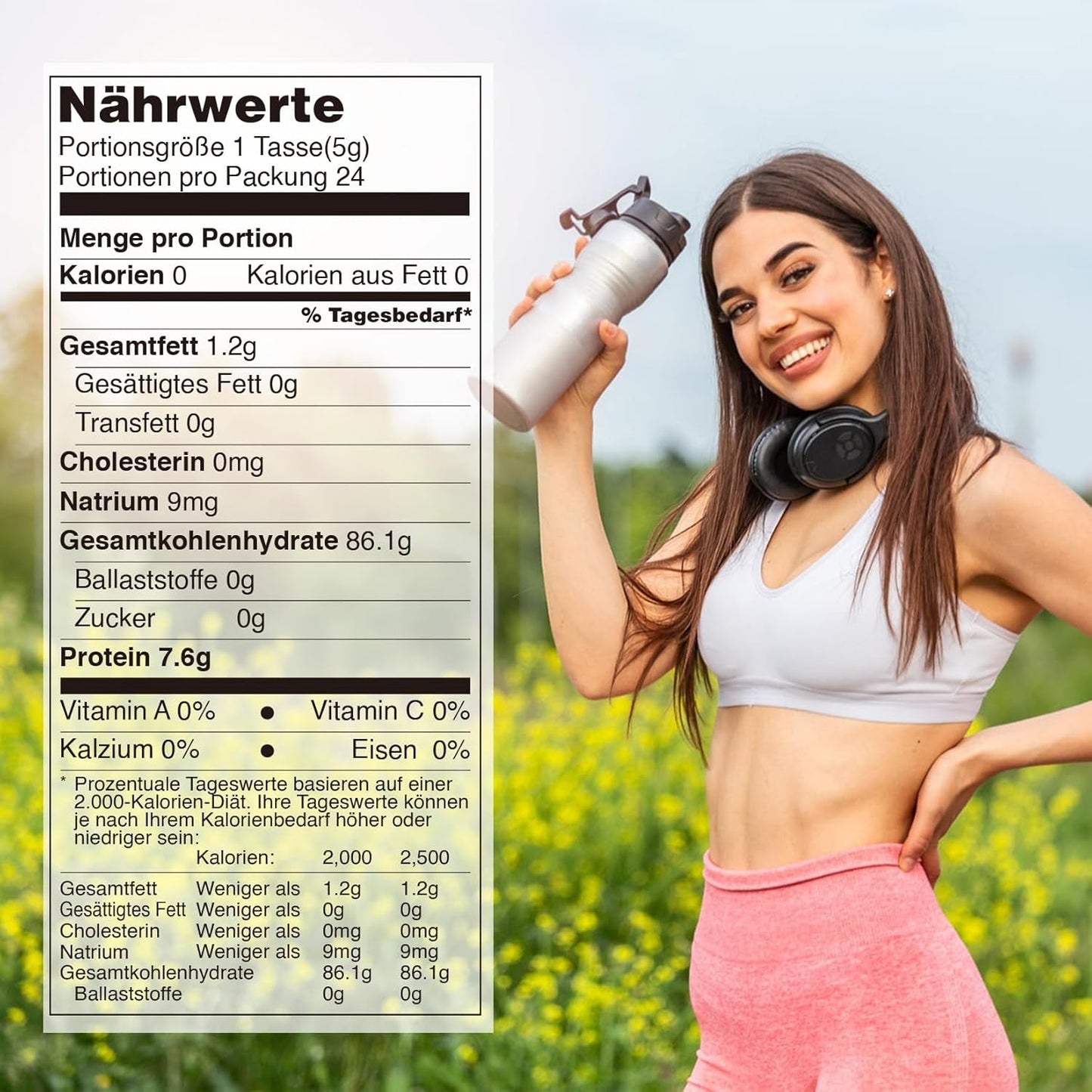 Aardbeienpoeder 120g - 100% natuurlijke aardbeien Gevriesdroogd, zonder toevoegingen Gemakkelijk te mengen Voedzame, gevriesdroogde aardbeien voor ijs, cakes, smoothies, drankjes, smaakpoeder Gedroogde producten Naty Shop
