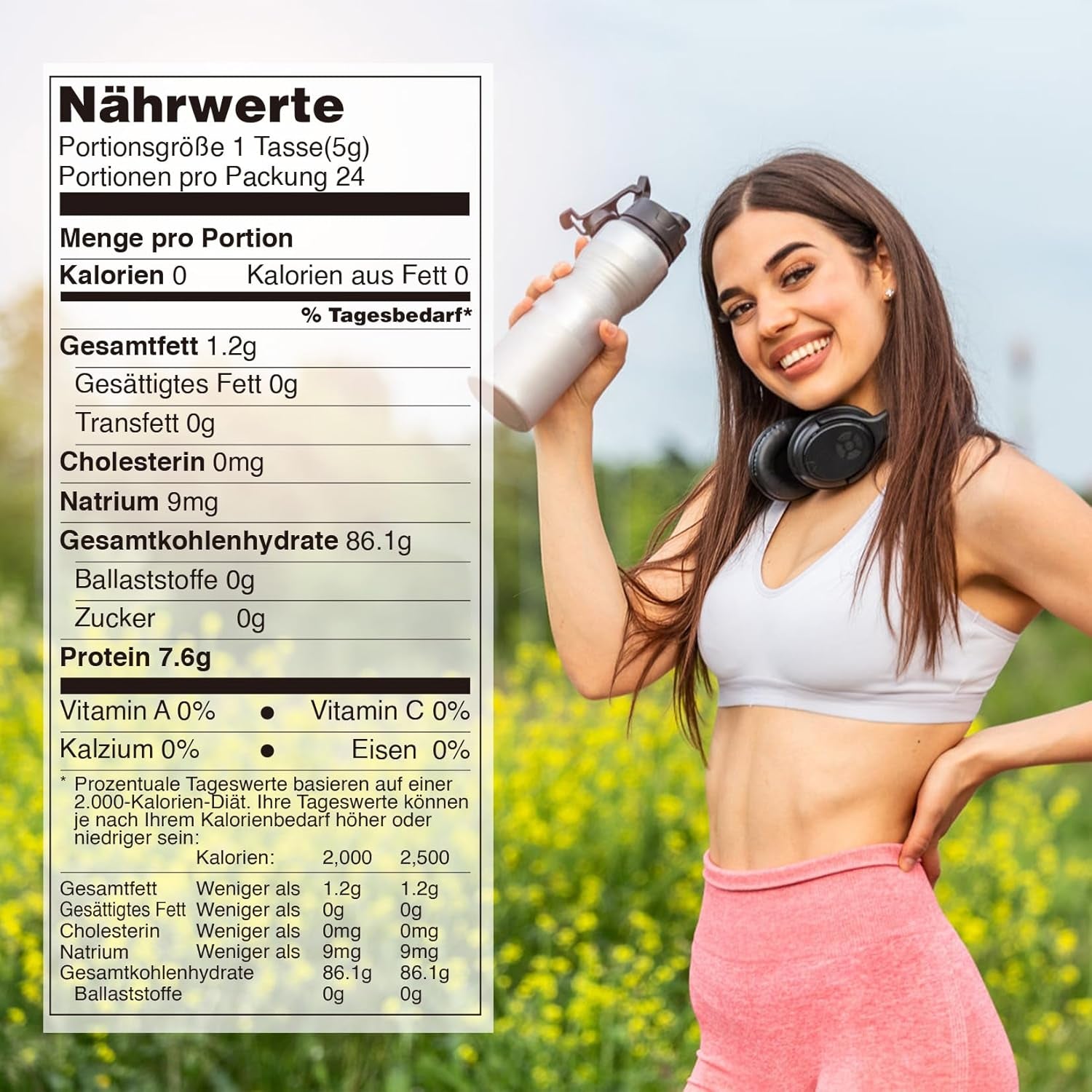 Aardbeienpoeder 120g - 100% natuurlijke aardbeien Gevriesdroogd, zonder toevoegingen Gemakkelijk te mengen Voedzame, gevriesdroogde aardbeien voor ijs, cakes, smoothies, drankjes, smaakpoeder Gedroogde producten Naty Shop