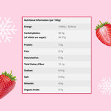 Gevriesdroogd aardbeienpoeder 250g - Gevriesdroogd fruitpoeder - Gevriesdroogd aardbeienpoeder voor bakken, smoothie en muesli - 100% natuurlijk aardbeienpoeder zonder toevoegingen Gedroogde producten Naty Shop