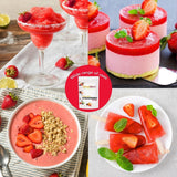 Gevriesdroogd aardbeienpoeder 250g - Gevriesdroogd fruitpoeder - Gevriesdroogd aardbeienpoeder voor bakken, smoothie en muesli - 100% natuurlijk aardbeienpoeder zonder toevoegingen Gedroogde producten Naty Shop