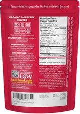 Biologisch frambozenpoeder 100% hele frambozen Gevriesdroogd frambozenpoeder 171 g Uit Europa 24 dagen voorraad Geen toegevoegde suiker Naty Shop Gedehydrateerde producten