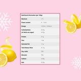 Gevriesdroogd citroenschilpoeder 100g - Gevriesdroogd fruitpoeder - Gevriesdroogd citroenpoeder voor bakken, smoothies en thee - 100% natuurlijk citroenpoeder zonder toevoegingen Gedroogde producten Naty Shop