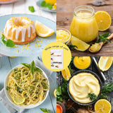 Gevriesdroogd citroenschilpoeder 100g - Gevriesdroogd fruitpoeder - Gevriesdroogd citroenpoeder voor bakken, smoothies en thee - 100% natuurlijk citroenpoeder zonder toevoegingen Gedroogde producten Naty Shop