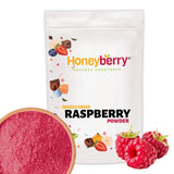 Gevriesdroogd frambozenpoeder 100g - Gevriesdroogd fruitpoeder - Gevriesdroogd frambozenpoeder voor bakken, smoothies en muesli - 100% natuurlijk frambozenpoeder zonder toevoegingen Gedroogde producten Naty Shop 100G