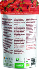 Purasana gojibessenpoeder uit Tibet onder gecontroleerde biologische teelt (200g) raw food grade Gedehydrateerde producten Naty Shop