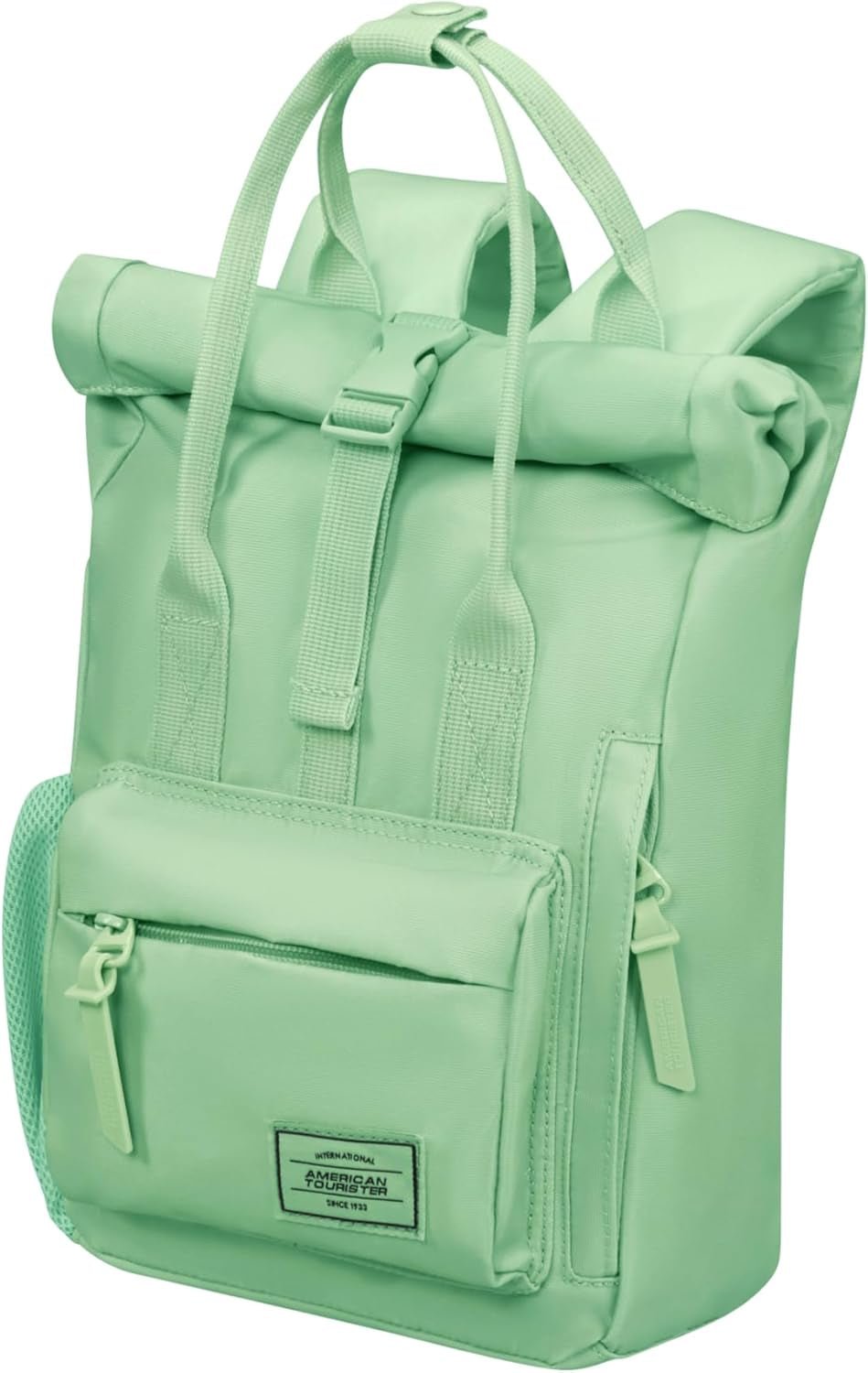 American Tourister Unisex Urban Groove-rugzak voor kinderen (pak van 1) Naty Shop Premium rugzakken en schooltassen Grün (pastelgroen) Einheitsgröße